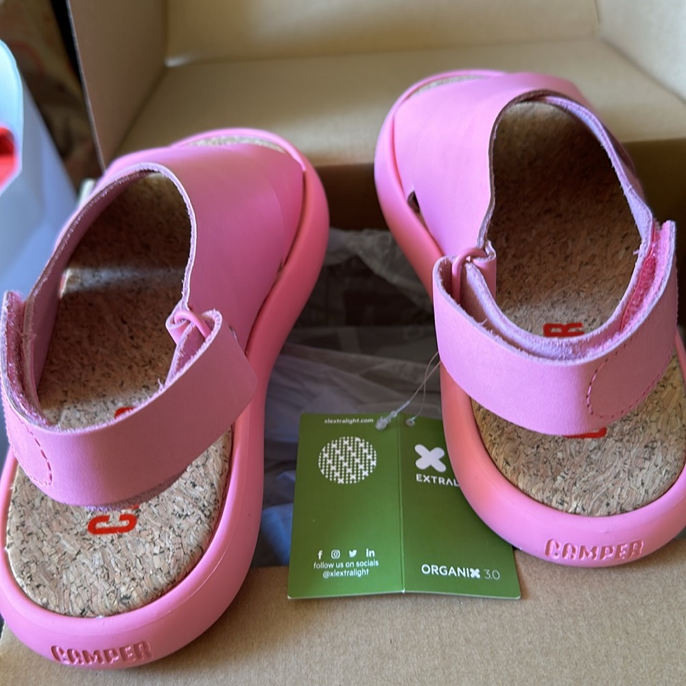 Camper, woman’s sandals, lightweight, never worn, pink, in a box - Picture 4 of 7